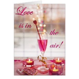 Valentine's Day Wedding Love Champagne