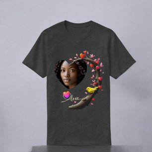 Valentine's Day with Canary bird T-Shirt