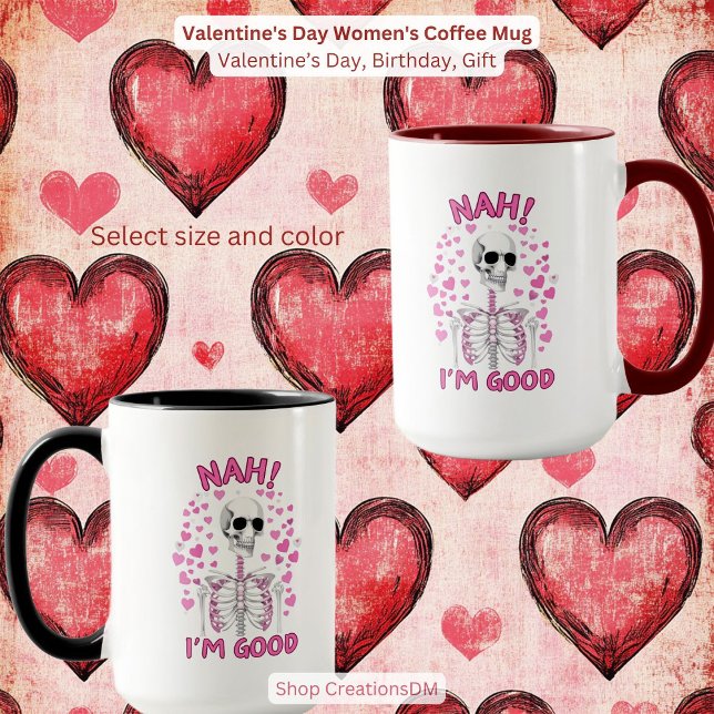 Valentine's Day Women's Coffee Mug (Creator Uploaded)