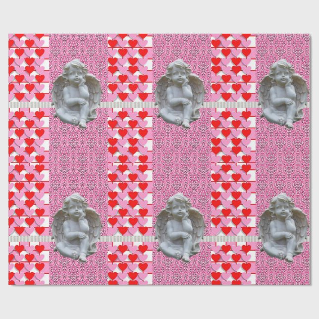 Valentine's Day Wrapping Paper (Flat)
