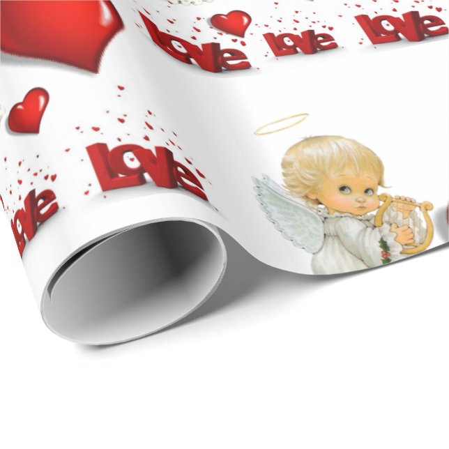 Valentine's Day Wrapping Paper (Roll Corner)