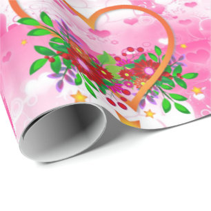 Valentine's Day Wrapping Paper