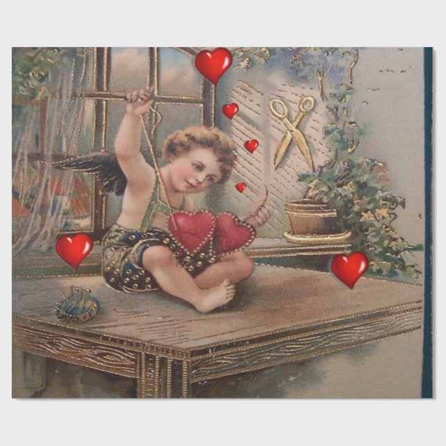 Valentine's Day Wrapping Paper (Flat)