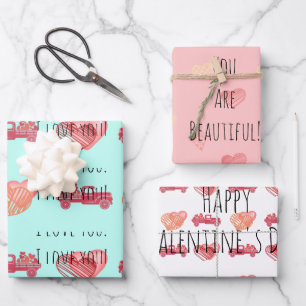 Valentine's Day Wrapping Paper
