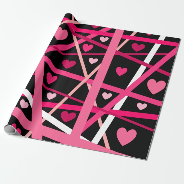 Valentine's Day  Wrapping Paper (Unrolled)