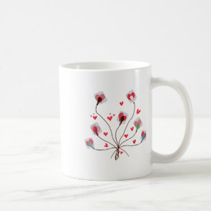 Valentines Ekg Leads Cheat Sheet Telemetry Cardiac Coffee Mug