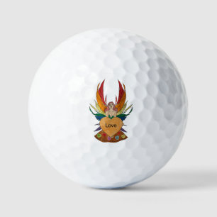 Valentines Faerie Golf Balls