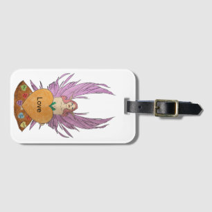 Valentines Faerie Luggage Tag