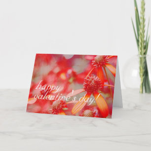 Valentine's Floral Holiday Card