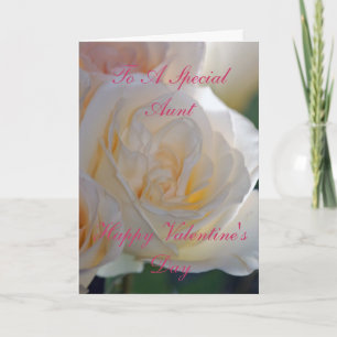 Valentine's For Aunt Card