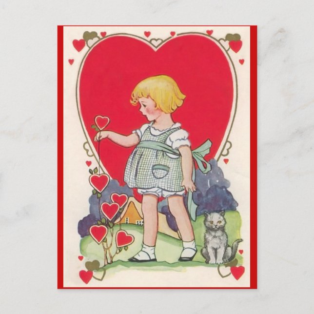 Valentine's for Kids Holiday Postcard (Front)