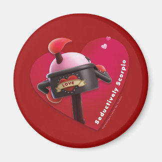 Valentine's Fridge Magnet for Scorpio