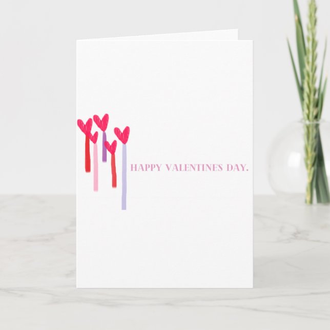 Valentine's Funny Sarcastic Card (Front)