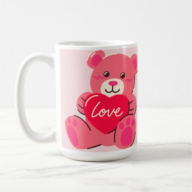 Valentines gift coffee mug (Left)