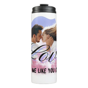 Valentines gift thermal tumbler