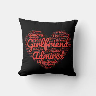 Valentines Girlfriend gift For Her  Cushion
