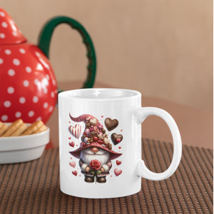 Valentines Gnome Coffee Mug