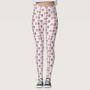 Valentines Heart Design Ladies Leggings