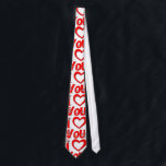 Valentine's Heart Tie gift For Him<br><div class="desc">Valentine's Heart Tie gift For Him design</div>