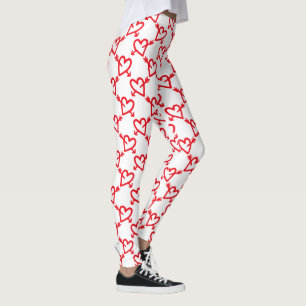 Valentine's Hearts and Arrows Leggings