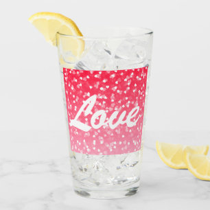 Valentine's Hearts and Love Glass