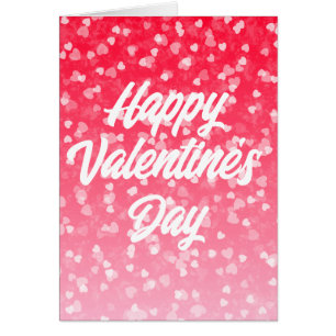 Valentine's Hearts and Love Greeting Card