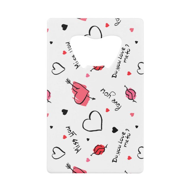 Valentine's Hearts Arrow Seamless (Front)
