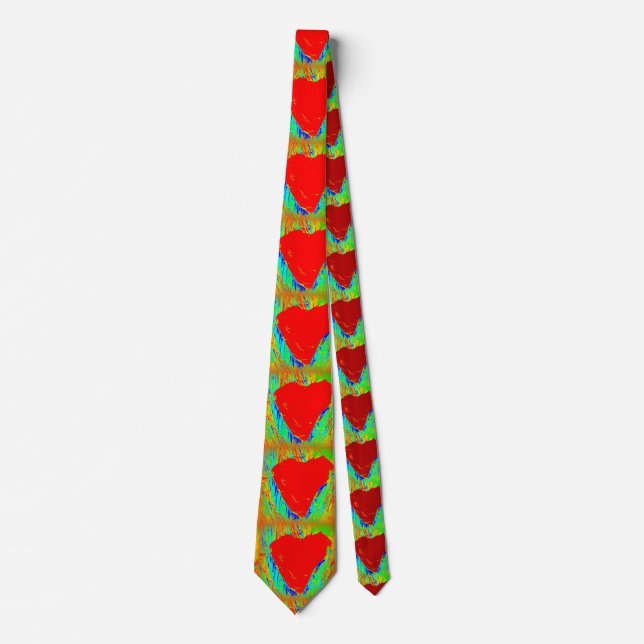 Valentine's hearts tie (Front)