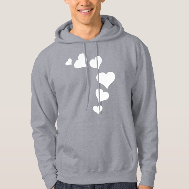 Valentine's Hoodies Valentine's Love Hooded Shirts (Front)