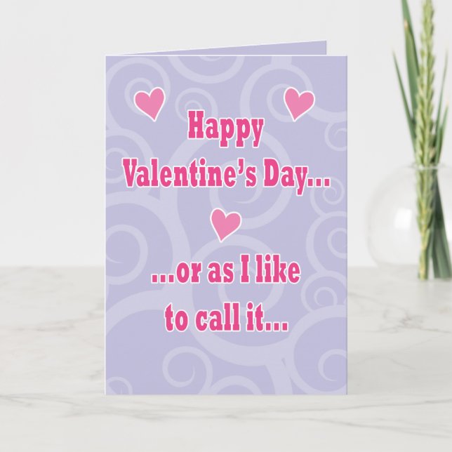 Valentine's Hump Day Card (Front)