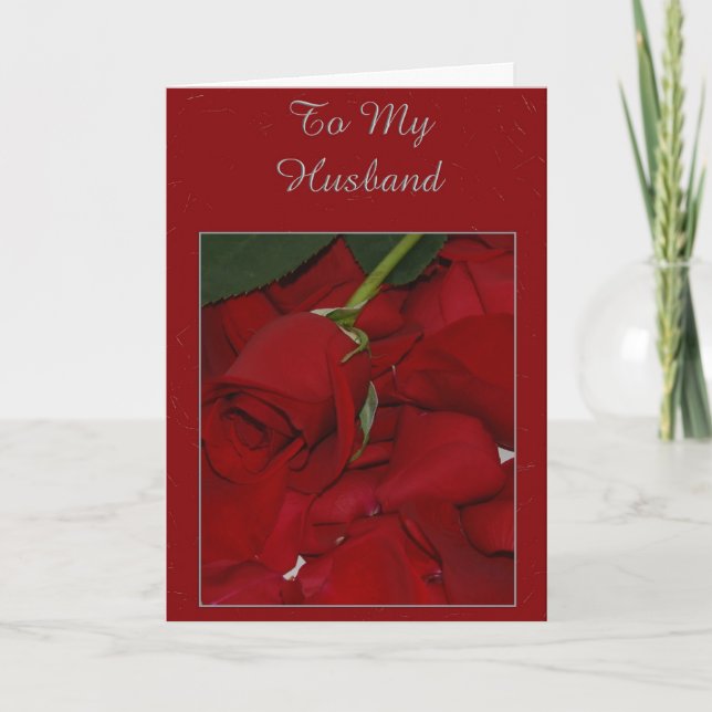 Valentines Husband Card (Front)