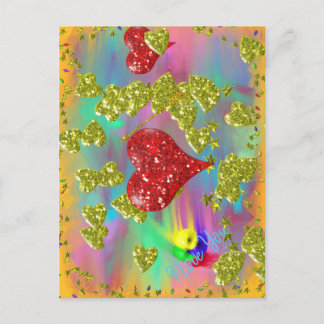 Valentines I Love You Postcard