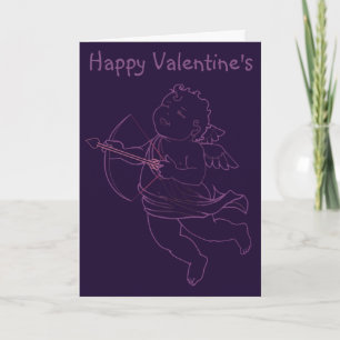 Valentine's Invitations Personalised Cupid Cards