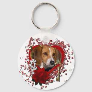 Valentines - Key to My Heart - Beagle Ring