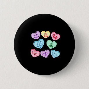 Valentines Labor And Delivery Nurse Heart Candy La 6 Cm Round Badge