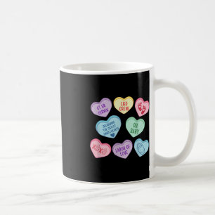 Valentines Labour And Delivery Nurse Heart Candy L Coffee Mug
