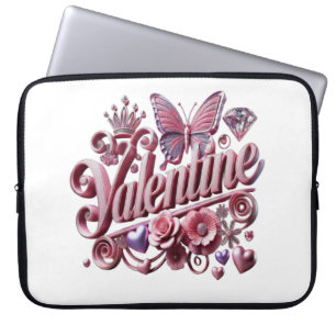 Valentine's laptop sleeve