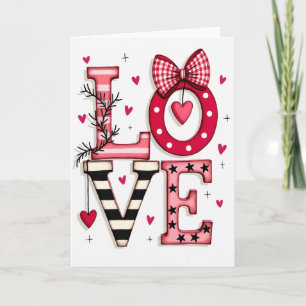 Valentines Love Card