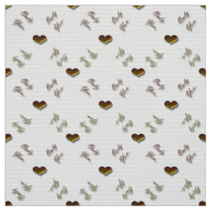 valentines love pattern with hearts. fabric