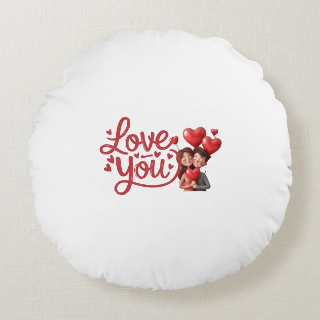 Valentine's love pillow  (Front)