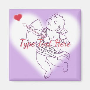 Valentine's Magnets Custom Cupid Fridge Magnet