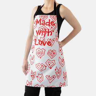 Valentine's Mazes Apron