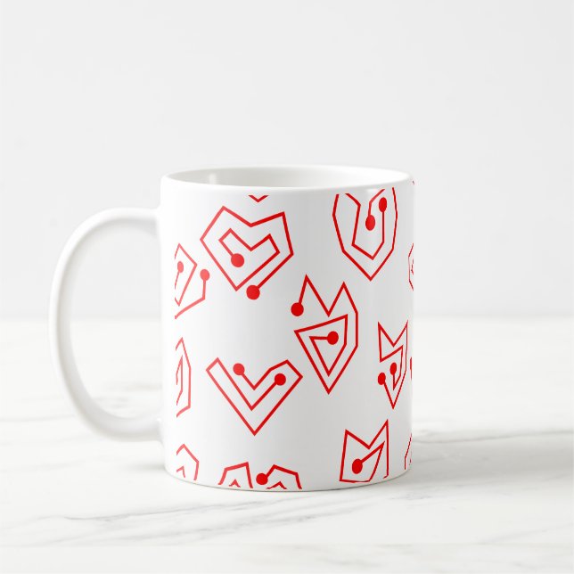 Valentine's Mazes  Coffee Mug (Left)