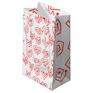 Valentine's Mazes Small Gift Bag