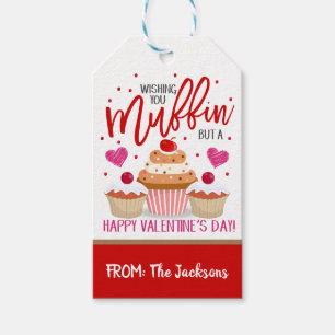 Valentines Muffin Gift Tag