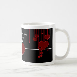 Valentine's Mug husband, Name Hearts