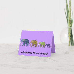 Valentines Never Forget Card