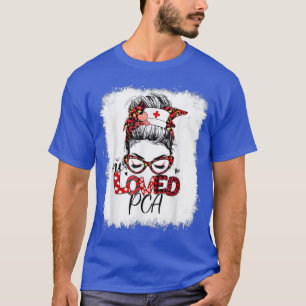 VALENTINES NURSE One LOVED PCA MOM GIRLFRIEND T-Shirt