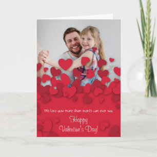 Valentine's Photo Card Hearts 2