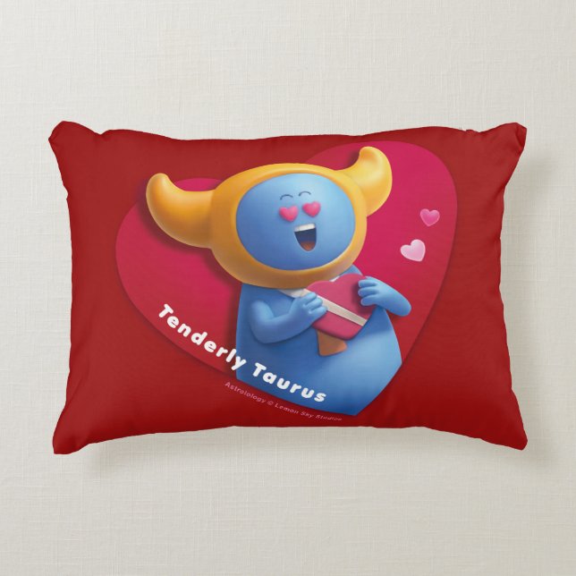 Valentine's Pillow for Taurus (Front)